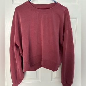 Lululemon Softstreme Perfectly Oversized Cropped Crew